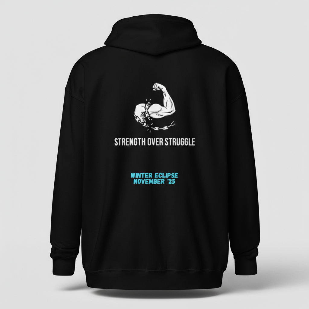 Strength Over Struggle Hoodie — wear your resilience - AMAZEA