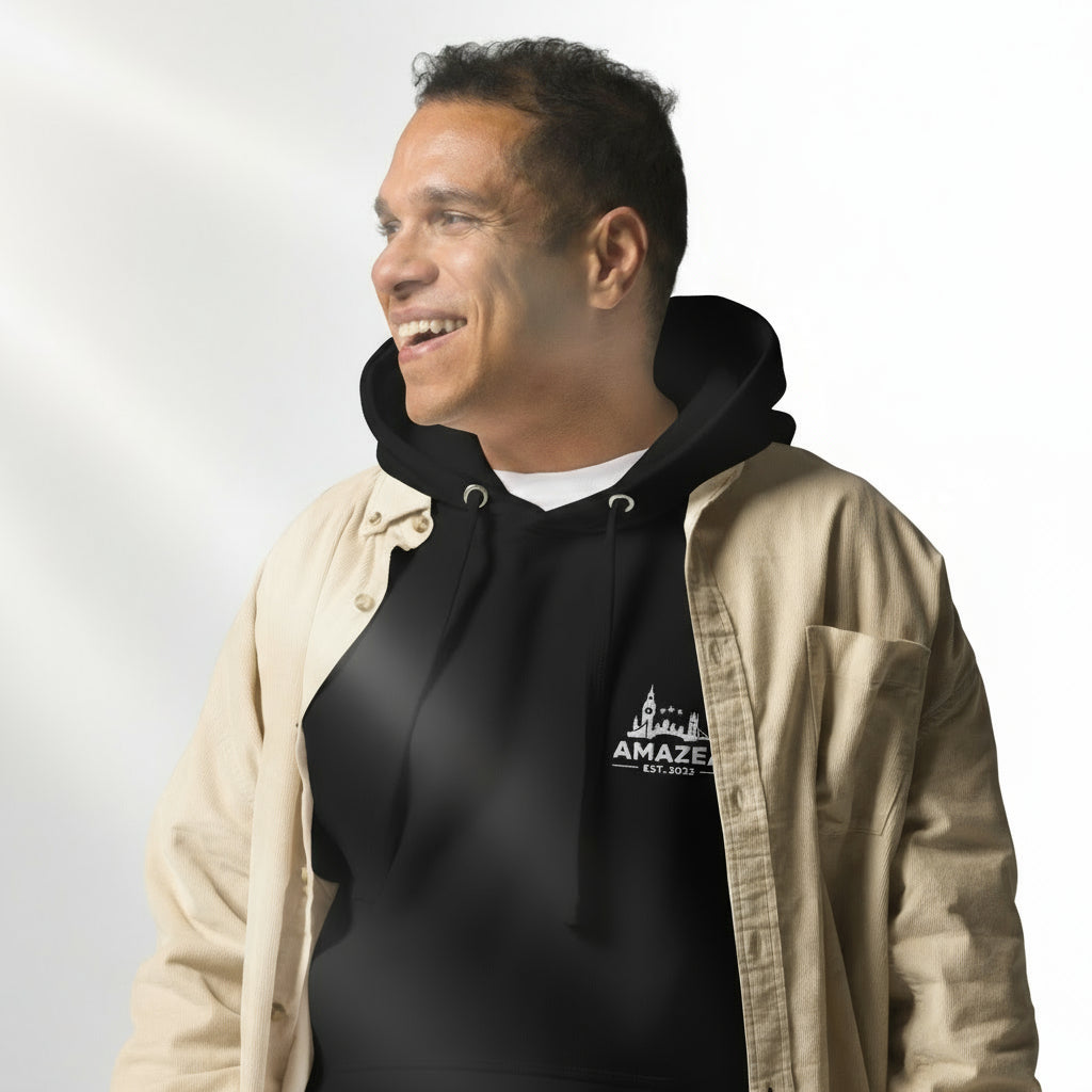 Conquer Your Fears - Winter Eclipse Hoodie - AMAZEA