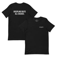 “DISCIPLINE BEATS ALL EXCUSES” T-SHIRT - AMAZEA