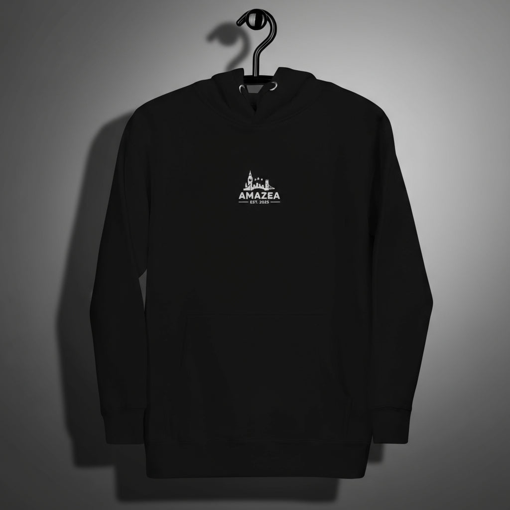 MAN - FEAR IS WEAKNESS - Winter Eclipse Hoodie - AMAZEA