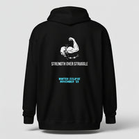 Strength Over Struggle Hoodie — wear your resilience - AMAZEA